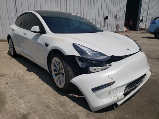 Photo 4 from auction – 2021 TESLA MODEL 3 with VIN 5YJ3E1EB9MF983699