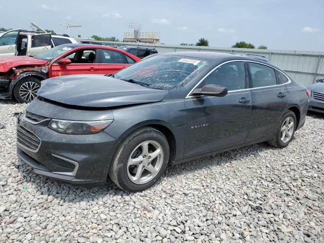 CHEVROLET MALIBU LS 2018 with VIN 1G1ZB5ST9JF105486 - Photo from auction