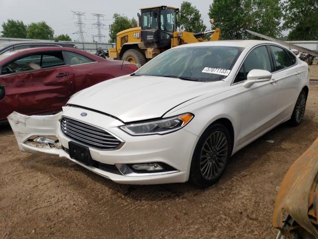 FORD FUSION SE 2017 with VIN 3FA6P0T95HR100659 - Photo from auction