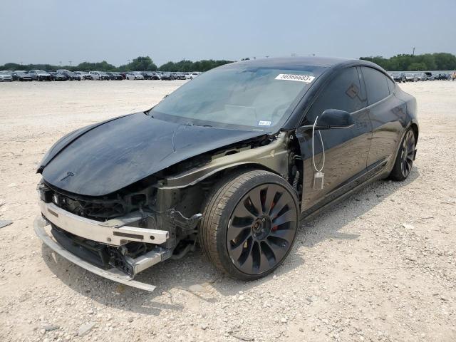 TESLA MODEL 3 2018 with VIN 5YJ3E1EB4JF134883 - Photo from auction