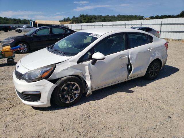 KIA RIO LX 2017 with VIN KNADM4A36H6008986 - Photo from auction