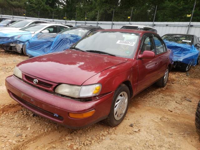 TOYOTA COROLLA DX 1996 with VIN 1NXBB02E8TZ445235 - Photo from auction