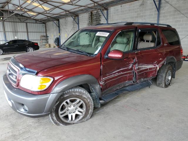 TOYOTA SEQUOIA SR 2004 with VIN 5TDZT34A54S229277 - Photo from auction