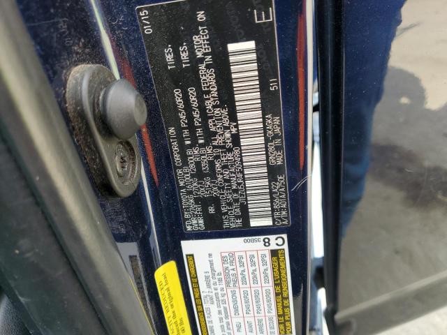 Photo 14 from auction – 2015 TOYOTA 4RUNNER SR with VIN JTEZU5JR4F5094980