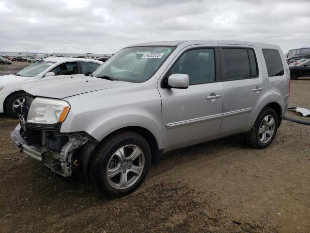 HONDA PILOT EXLN 2014 with VIN 5FNYF4H71EB039912 - Photo from auction