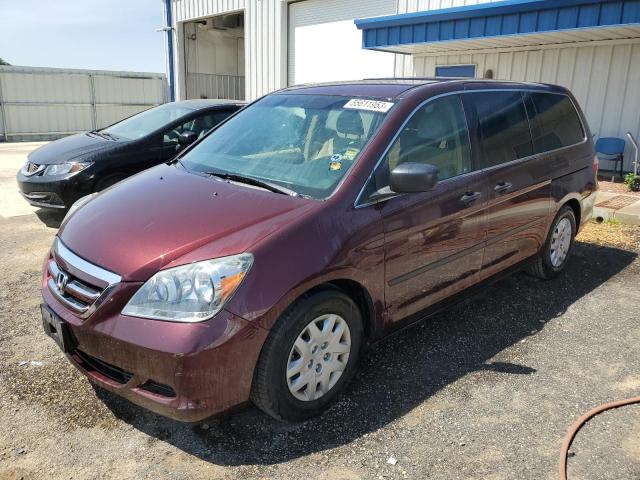 HONDA ODYSSEY LX 2007 with VIN 5FNRL38277B097487 - Photo from auction