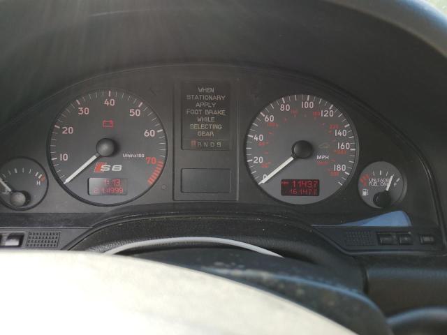 Photo 9 from auction – 2003 AUDI S8 QUATTRO with VIN WAUGU44D13N001847
