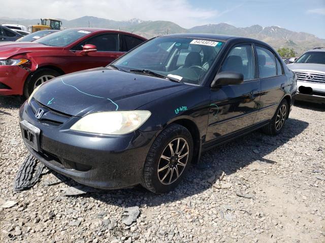 HONDA CIVIC LX 2005 with VIN 2HGES16555H511331 - Photo from auction