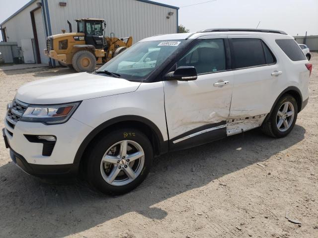 FORD EXPLORER X 2018 with VIN 1FM5K7DH7JGA25815 - Photo from auction