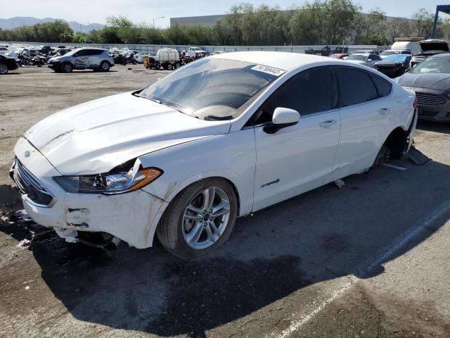 FORD FUSION SE 2018 with VIN 3FA6P0LU7JR139909 - Photo from auction