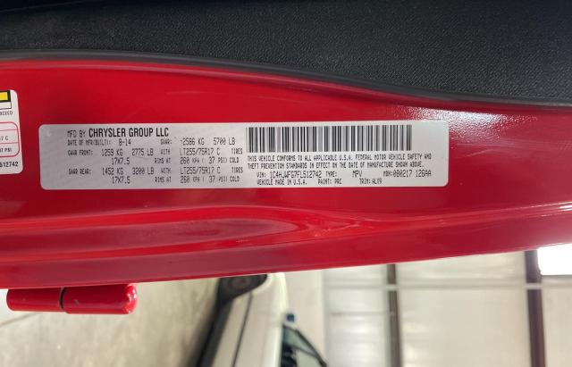Photo 10 from auction – 2015 JEEP WRANGLER U with VIN 1C4HJWFG7FL512742