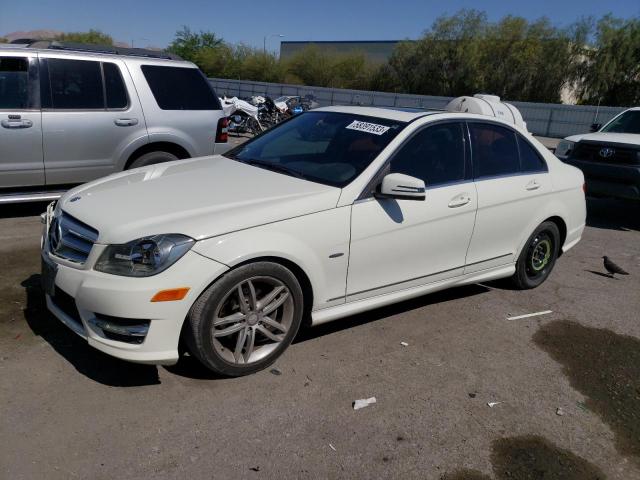 MERCEDES-BENZ C 250 2012 with VIN WDDGF4HBXCA643583 - Photo from auction
