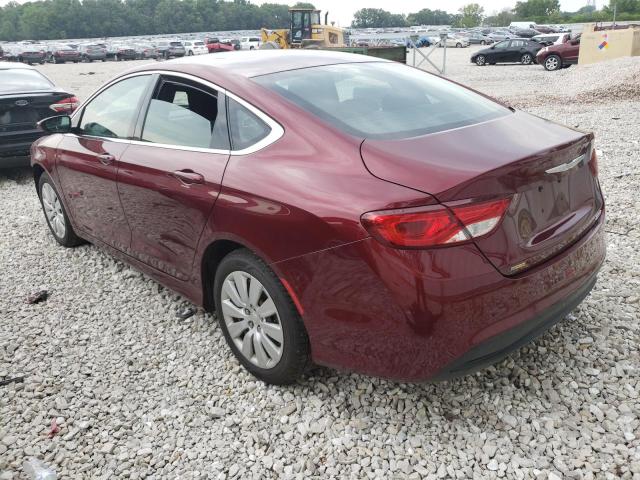 Photo 2 from auction – 2016 CHRYSLER 200 LX with VIN 1C3CCCFB7GN140059