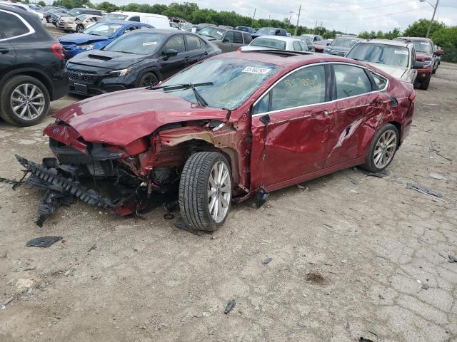 FORD FUSION TIT 2017 with VIN 3FA6P0K97HR200067 - Photo from auction