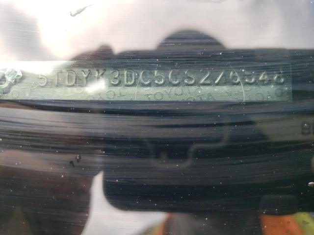 Photo 14 from auction – 2012 TOYOTA SIENNA XLE with VIN 5TDYK3DC5CS276548