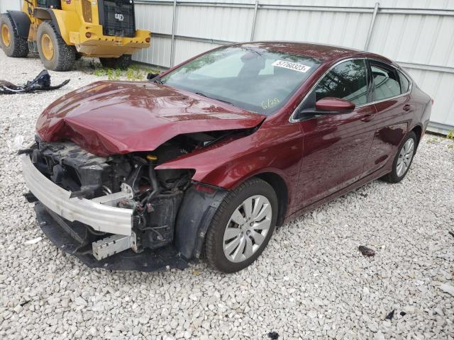 CHRYSLER 200 LX 2016 with VIN 1C3CCCFB7GN140059 - Photo from auction