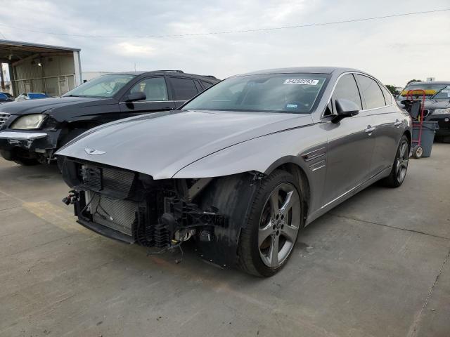 GENESIS G80 BASE 2021 with VIN KMTGC4SD4MU063339 - Photo from auction