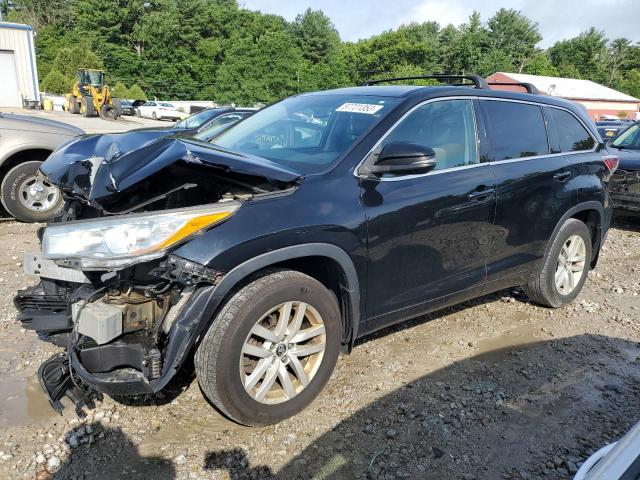 TOYOTA HIGHLANDER 2016 with VIN 5TDBKRFH2GS355392 - Photo from auction