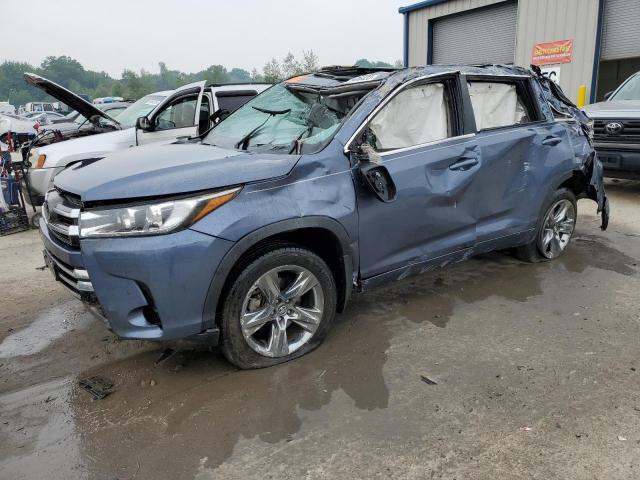 TOYOTA HIGHLANDER 2018 with VIN 5TDDZRFH5JS852819 - Photo from auction
