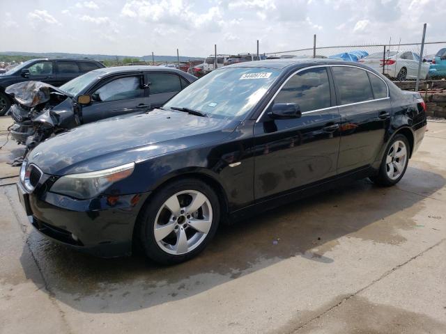 BMW 525 I 2006 with VIN WBANE53576CK91404 - Photo from auction