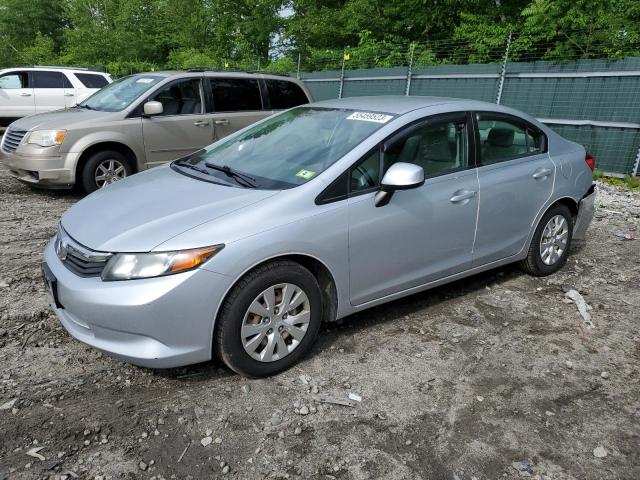HONDA CIVIC LX 2012 with VIN 2HGFB2F58CH519933 - Photo from auction