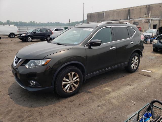 NISSAN ROGUE S 2015 with VIN 5N1AT2MV0FC924728 - Photo from auction