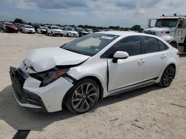 TOYOTA COROLLA SE 2022 with VIN 5YFS4MCE8NP121271 - Photo from auction