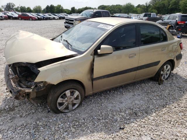 KIA RIO BASE 2009 with VIN KNADE223296549101 - Photo from auction
