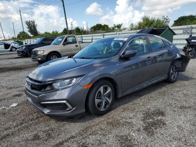 HONDA CIVIC LX 2019 with VIN 2HGFC2F69KH580583 - Photo from auction