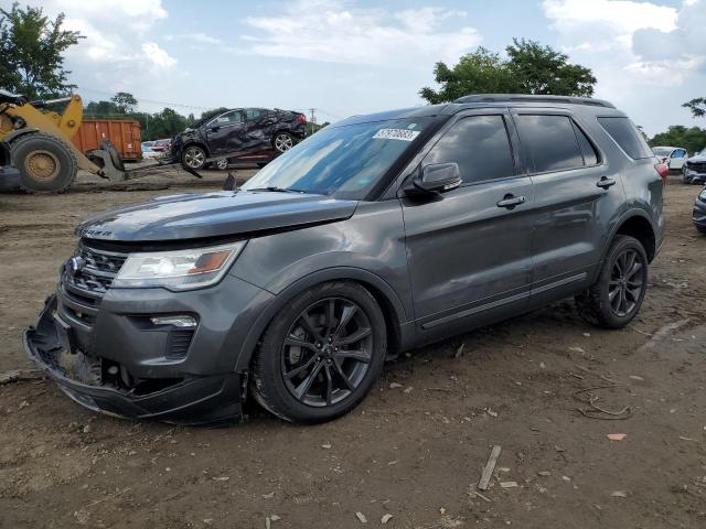 FORD EXPLORER X 2018 with VIN 1FM5K8D82JGC31520 - Photo from auction