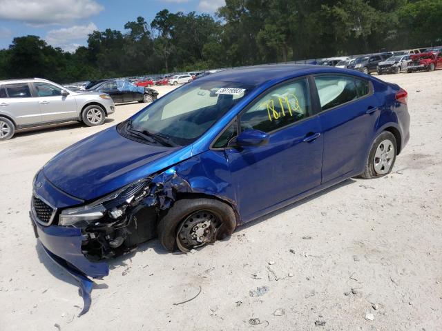 KIA FORTE LX 2018 with VIN 3KPFL4A75JE191069 - Photo from auction