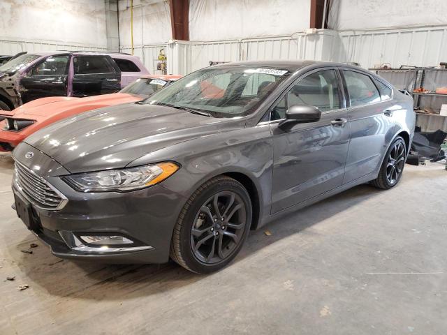 FORD FUSION SE 2018 with VIN 3FA6P0HD9JR280182 - Photo from auction