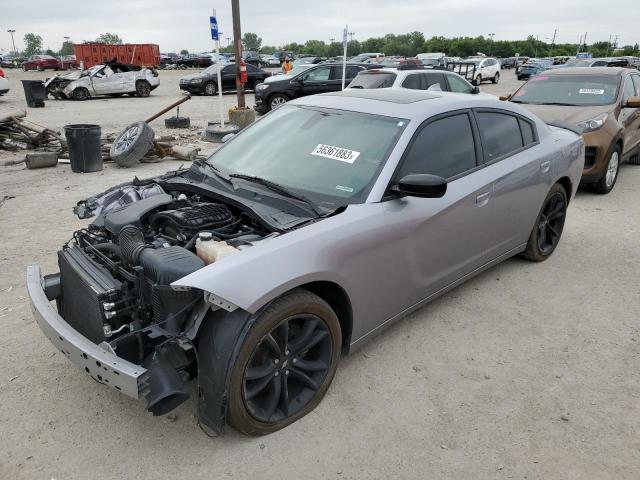 DODGE CHARGER SX 2018 with VIN 2C3CDXHG3JH134725 - Photo from auction