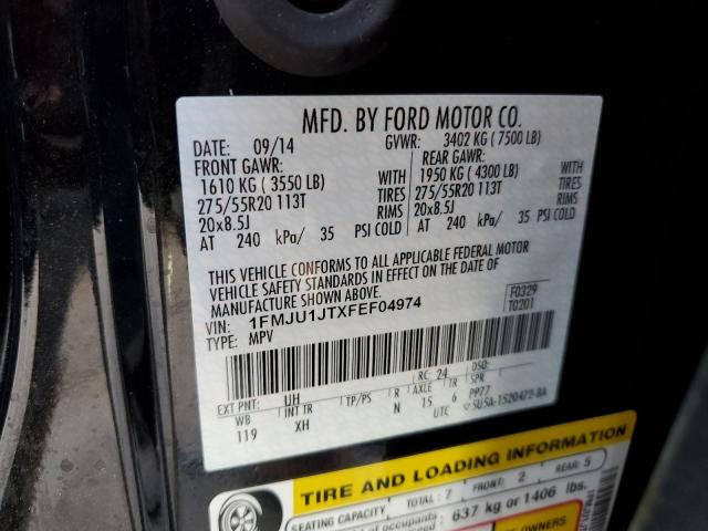 Photo 14 from auction – 2015 FORD EXPEDITION with VIN 1FMJU1JTXFEF04974