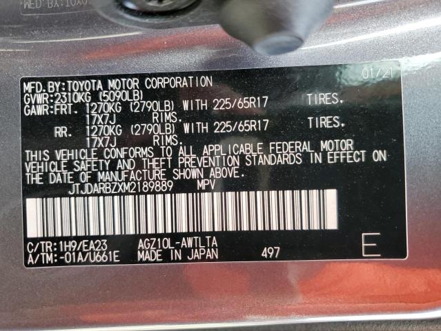 Photo 14 from auction – 2021 LEXUS NX 300 BAS with VIN JTJDARBZXM2189889