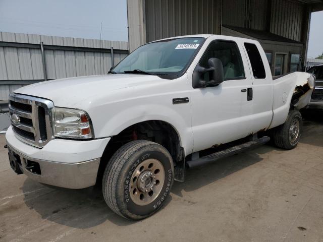 FORD F250 SUPER 2006 with VIN 1FTSX21556EC00233 - Photo from auction