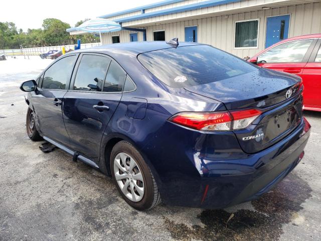 Photo 2 from auction – 2021 TOYOTA COROLLA LE with VIN JTDEPMAE2MJ125732