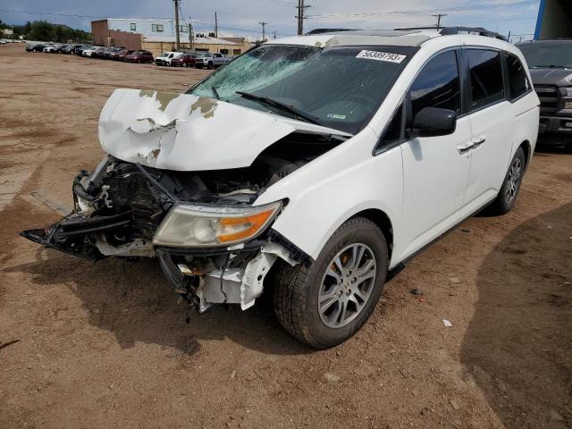 HONDA ODYSSEY EX 2012 with VIN 5FNRL5H62CB058055 - Photo from auction