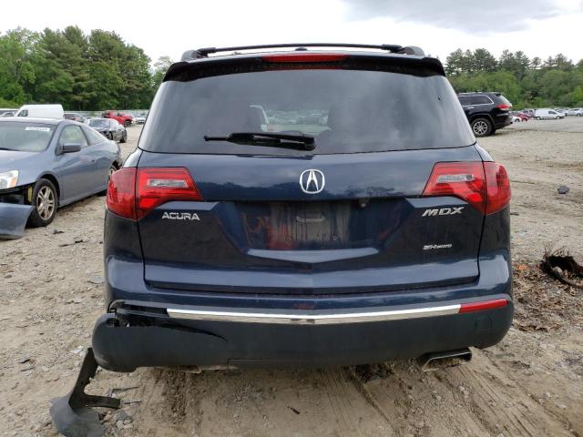 Photo 6 from auction – 2011 ACURA MDX TECHNO with VIN 2HNYD2H60BH548035