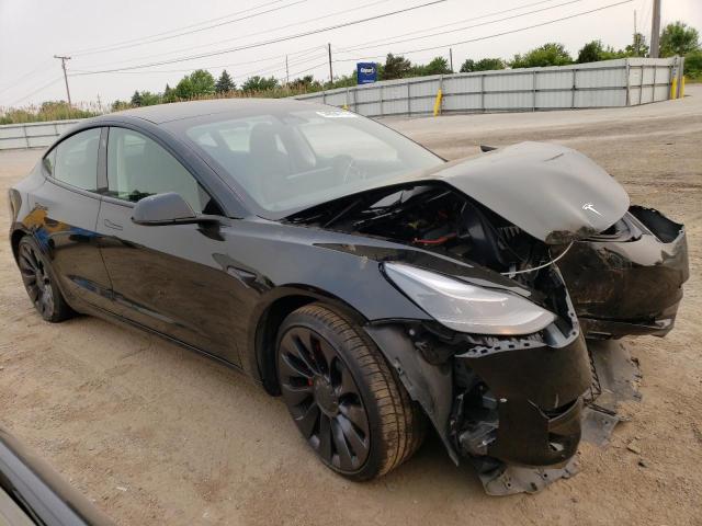 Photo 4 from auction – 2022 TESLA MODEL 3 with VIN 5YJ3E1EC6NF232702