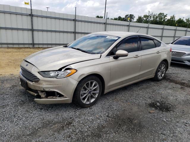 FORD FUSION SE 2017 with VIN 3FA6P0H70HR327894 - Photo from auction