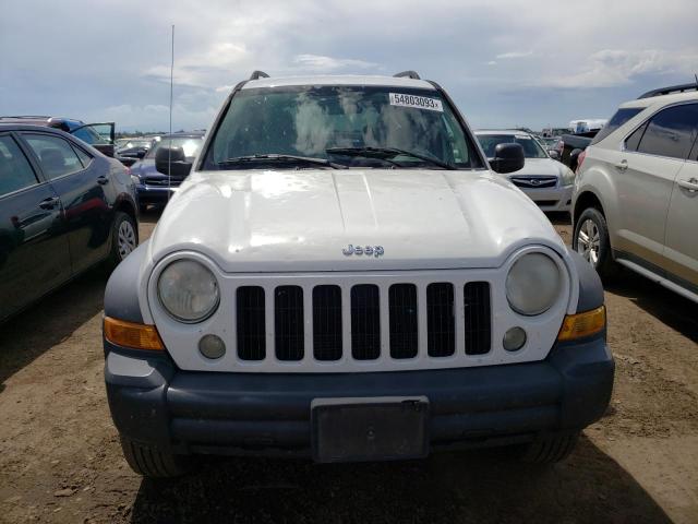 Photo 5 from auction – 2007 JEEP LIBERTY SP with VIN 1J4GL48K67W521454