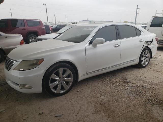 LEXUS LS 600HL 2008 with VIN JTHDU46F985002349 - Photo from auction