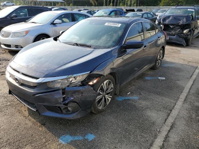 Photo 1 from auction – 2017 HONDA CIVIC EX with VIN 19XFC1F42HE017712