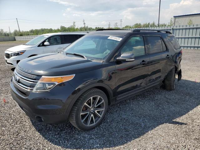 FORD EXPLORER X 2015 with VIN 1FM5K8D86FGA58169 - Photo from auction