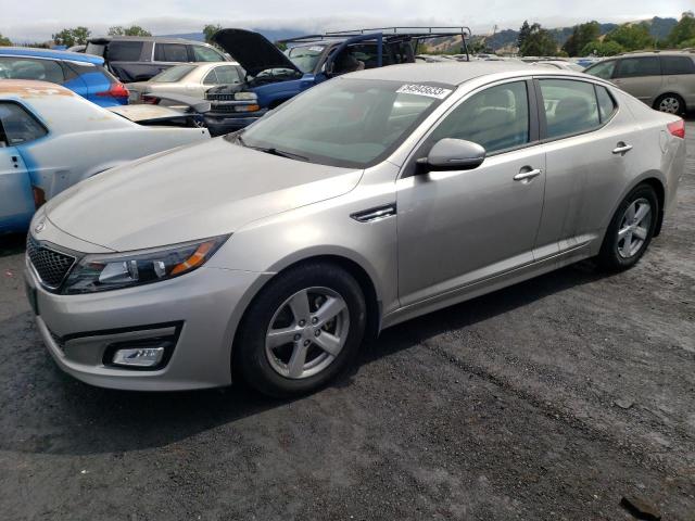 KIA OPTIMA LX 2014 with VIN 5XXGM4A74EG270036 - Photo from auction