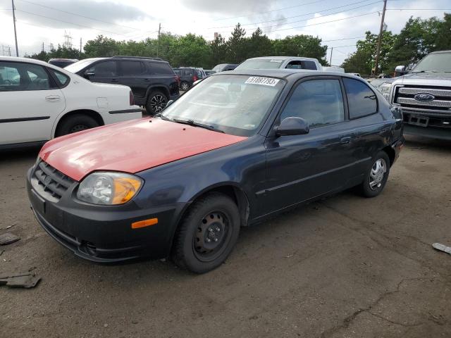 HYUNDAI ACCENT GS 2005 with VIN KMHCG35C25U366129 - Photo from auction