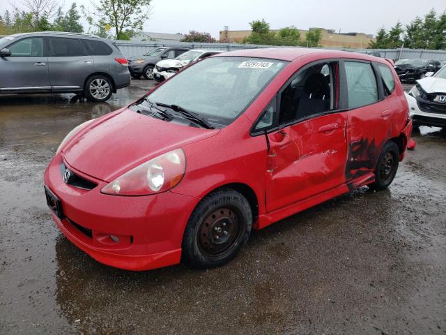 Photo 1 from auction – 2007 HONDA FIT S with VIN JHMGD38657S809794