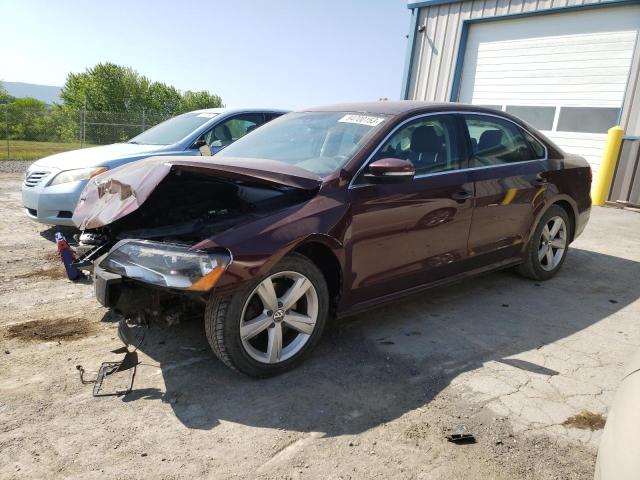 VOLKSWAGEN PASSAT SE 2014 с VIN 1VWBP7A38EC005438 - Фото с аукциона