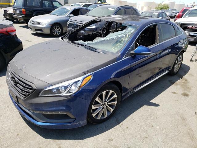 Photo 1 from auction – 2017 HYUNDAI SONATA SPO with VIN 5NPE34AF6HH520130